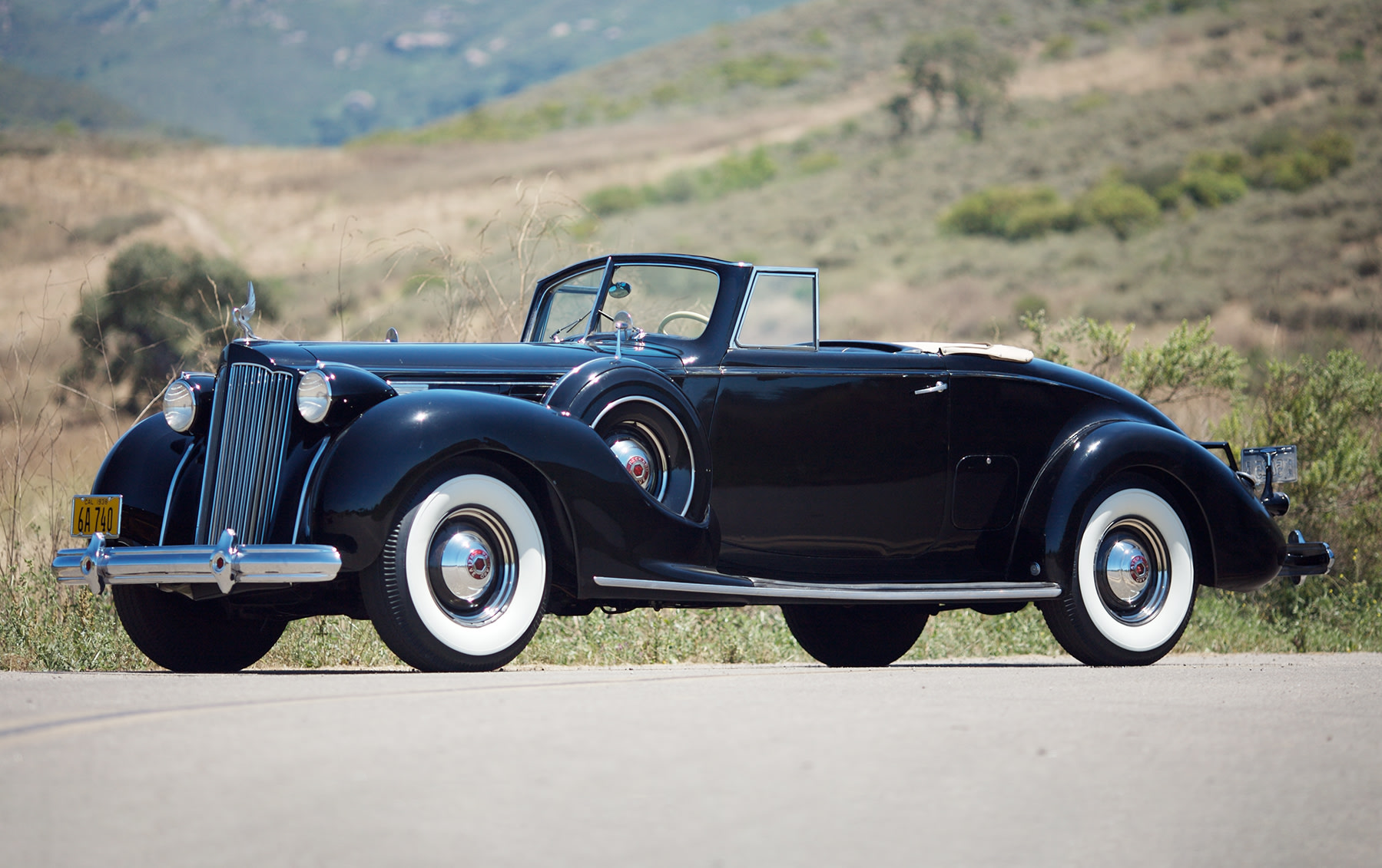 1938 Packard 1607 Twelve Coupe Roadster | Gooding & Company